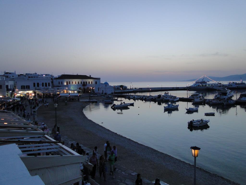 Villa Kampani Sea View Villa Mykonos Town Rum bild