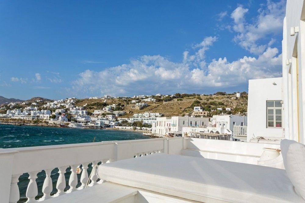 Villa Kampani Sea View Villa Mykonos Town Exteriör bild