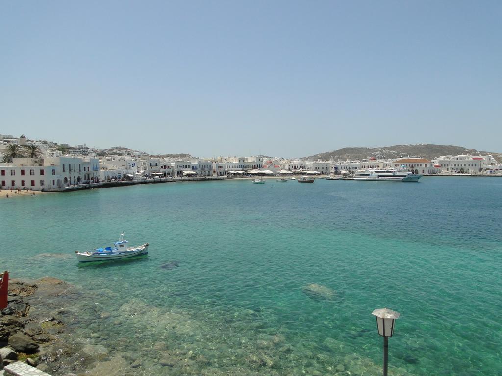 Villa Kampani Sea View Villa Mykonos Town Exteriör bild