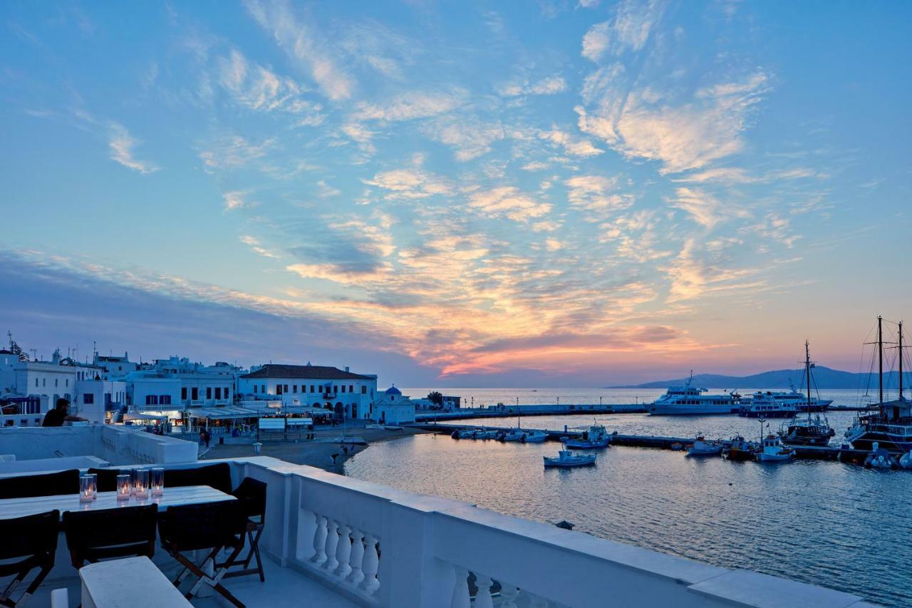 Villa Kampani Sea View Villa Mykonos Town Exteriör bild