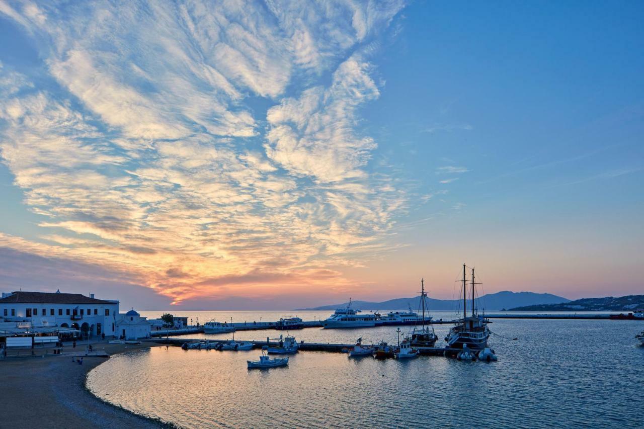 Villa Kampani Sea View Villa Mykonos Town Exteriör bild