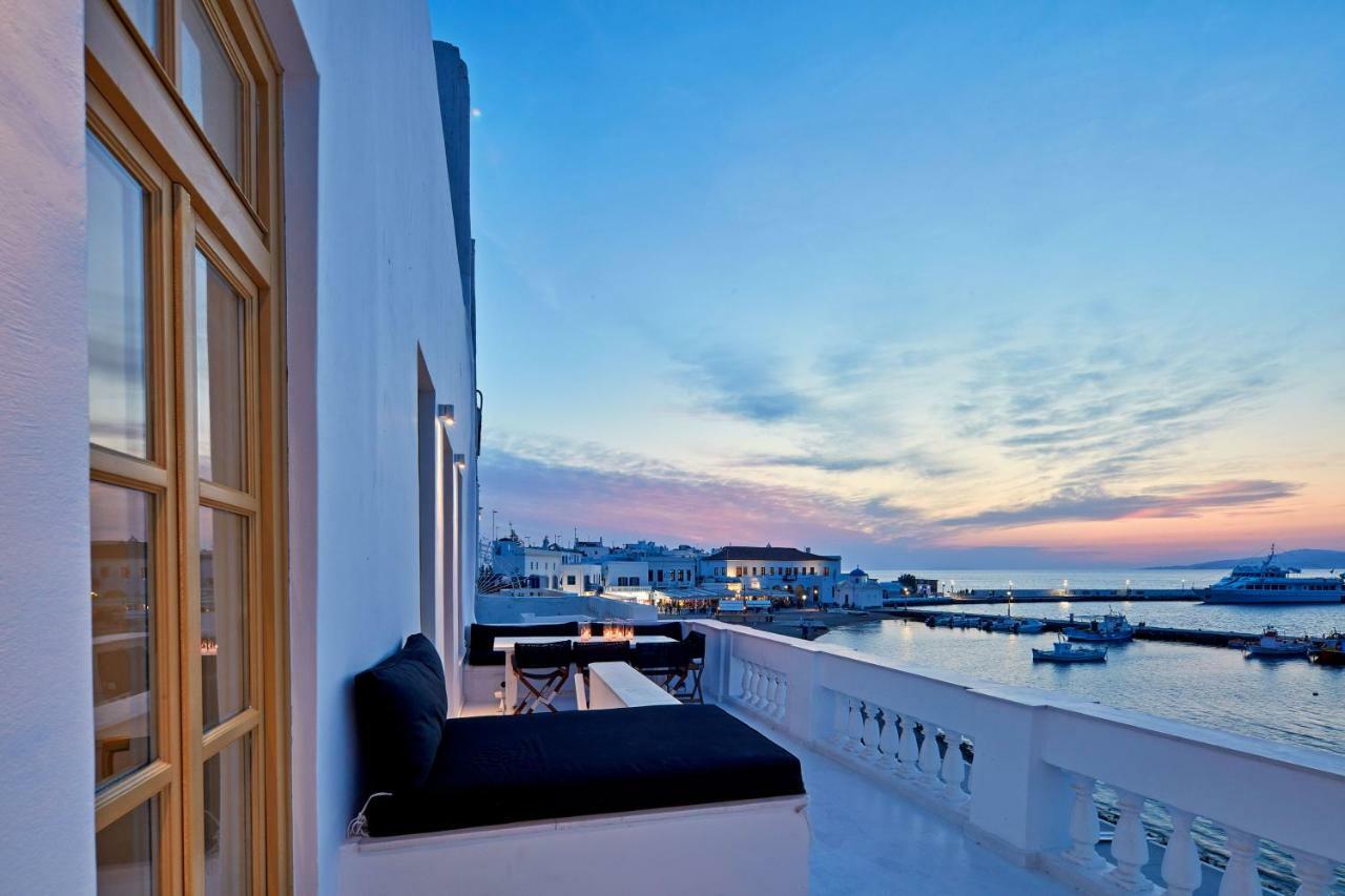 Villa Kampani Sea View Villa Mykonos Town Exteriör bild