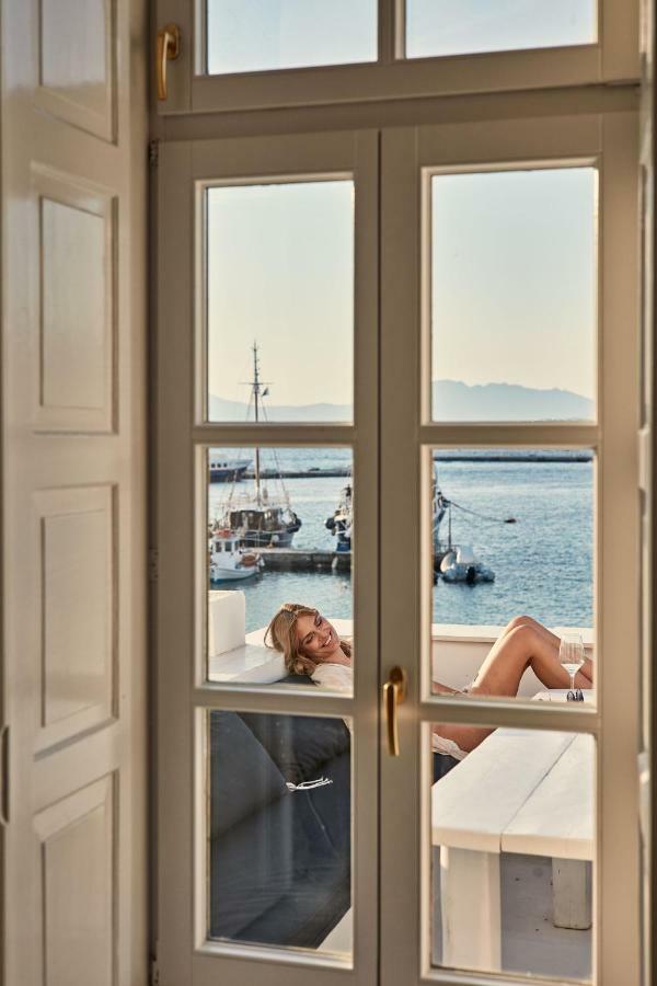 Villa Kampani Sea View Villa Mykonos Town Exteriör bild